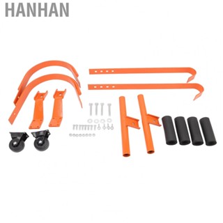 Hanhan Ladder Roof Hook  Ladder  Stable with Wheel for Cleaning Gutter