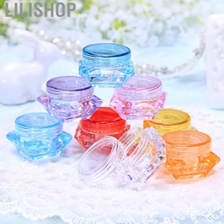 Lilishop Travel  Containers Small Portable Lightweight Empty Lotion Container Refillable Cosmetic Jars with Lid
