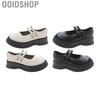 Ooidshop Girls Leather Shoes  Leather Shoes Soft Lining Thick Soled Vintage  for Women for Female