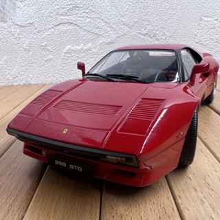 โมเดลรถแข่ง 1: 18 Mawang Ferrari 1984 288GTO อัลลอยด์ สไตล์คลาสสิก ของเล่นสําหรับเด็ก