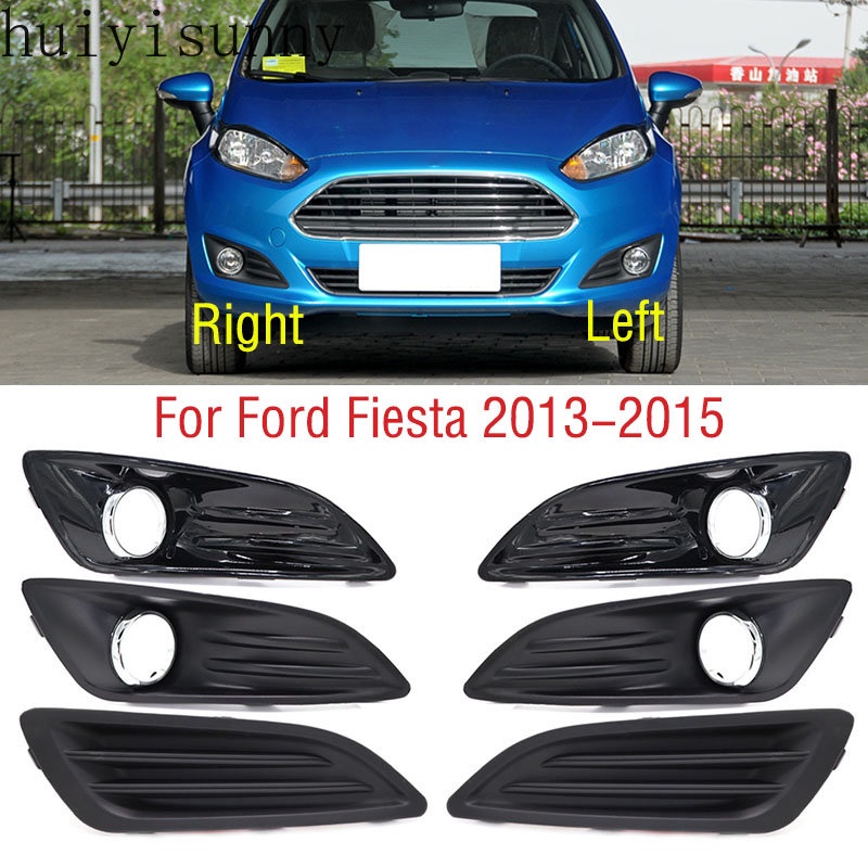 ฝาครอบไฟตัดหมอก ติดกันชนหน้ารถยนต์ สําหรับ Ford Fiesta 2013 2014 2015
