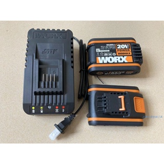 Worx WORX 20V บอร์ดชาร์จแบตเตอรี่ลิเธียม WA3553 WA3551 WA3880 ความจุขนาดใหญ่