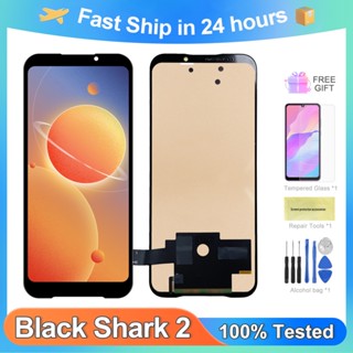 Blackshark2 แผงหน้าจอสัมผัสดิจิทัล LCD TFT 100% แบบเปลี่ยน สําหรับ Xiaomi Black Shark 2pro SKW-H0 SKW-A0