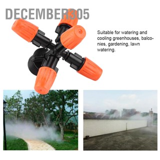 December305 ด้ายชาย G1/2 สวนปรับ Misting Sprayer หัวฉีด Micro Drip ชลประทาน Sprinkler