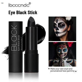 Ibcccndc Black Eye Cream ลิปสติกสีดำ Lip Balm Eye Black Stick Halloween Facial Black Paint Cream Nuuo