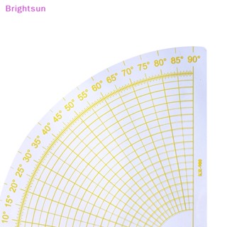 Brightsun ไม้บรรทัดพลาสติก สําหรับเย็บผ้า และผ้าห่ม DIY