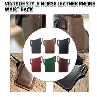 New Men PU Leather Mobile Phone Pouch Loop Holster Waist Belt Portable Bag Case​