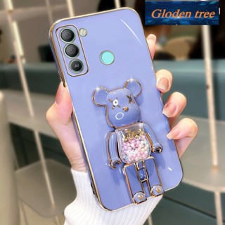 เคสโทรศัพท์มือถือ ซิลิโคนนุ่ม กันกระแทก ลายต้นไม้ Gloden Tecno POP 5 LTE