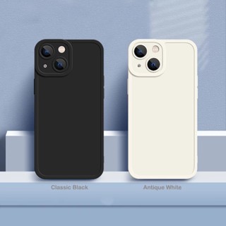 เคสโทรศัพท์มือถือ ซิลิโคน ขอบสี่เหลี่ยม สีพื้น สําหรับ VIVO Y36 4G 5G