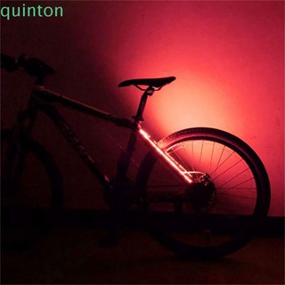 Quinton แถบไฟท้าย LED อุปกรณ์เสริม สําหรับตกแต่งรถจักรยาน MTB