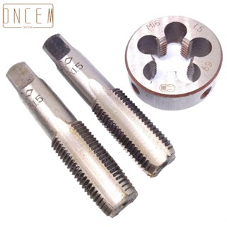 【ONCEMOREAGAIN】HSS M16 x 15mm Taper  Plug Tap  M16 x 15mm Die Metric Thread Right Hand kIrbxKph