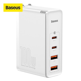 Baseus Gan Charger 100W Usb Type C Pd ที่ชาร์จแบบด่วน 4.0 3.0 Usb ที่ชาร์จโทรศัพท์มือถือสําหรับ Macbook แล็ปท็อป