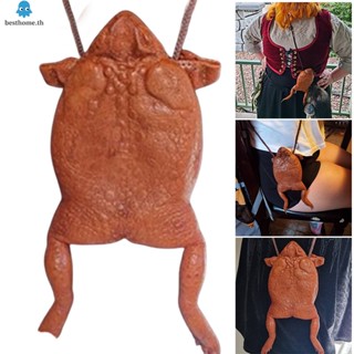 กระเป๋าสะพายข้าง หนัง PU รูปคางคก คางคกจําลอง มีซิป เหมาะกับ…