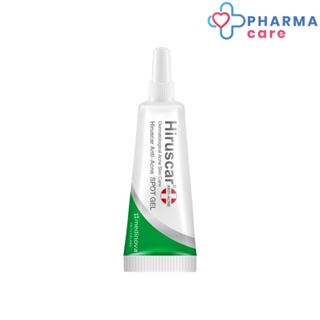 ซื้อ 1แถม1 Hiruscar Anti Acne Spot gel 4 ml.  ฮีรูสการ์ แอนตี้ แอคเน่ สปอต เจล 4 มล. [Pcare]