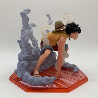 โมเดลฟิกเกอร์ One Piece Second Gear Luffy Top War Super Fierce War Luffy Combat Edition ของเล่นสําหรับเด็ก