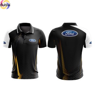 Duisui MOTOSHIRT FORD-A01-22 เสื้อคอปกแขนสั้น