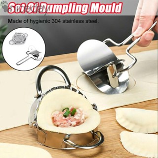 #NICEDAY-1 Set Dumpling Mould Maker Slicer Cutter Stainless-Steel DIY Mold Kitchen Tool