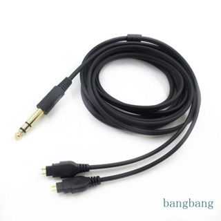 Bang สายเคเบิลหูฟัง ทนทาน สําหรับแจ็ค HD580 HD600 HD650 3 5 มม.