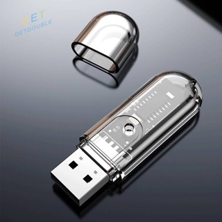 [Getdouble.th] อะแดปเตอร์รับสัญญาณบลูทูธ USB น้ําหนักเบา สําหรับลําโพงรถยนต์ [Getdouble.th]