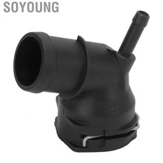 Soyoung Coolant Flange Easy Installation Strong High Accuracy Wear Resistant 3C0122291D Stable for Car Accessories Replacement A3 TT