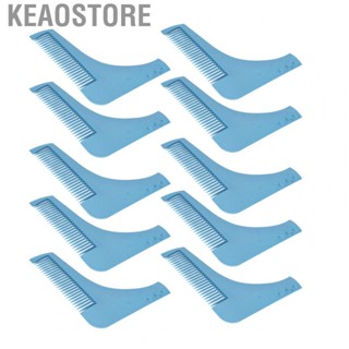 Keaostore Beard Shaper Template  Safe Flexible ABS Shaping Tool L Shape for Perfect Line Up Edging