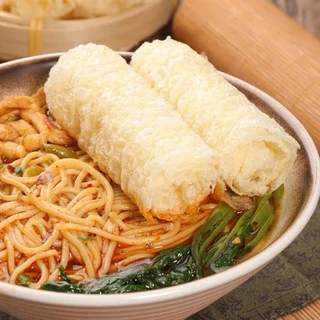 ฟองเต้าหู้ ฟองเต้าหู้ทอด ฟองเต้าหู้ม้วน ทานกับสุกี้ชาบู หม่าล่า ขนาด 120g 10ม้วน 响铃卷