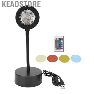 Keaostore RGB  Lamp  Adjustable Sunset Light Projector  for Party Men