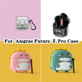 【imamura】เคสหูฟัง แบบนิ่ม ลายการ์ตูนน่ารัก สําหรับ Amgras Future II Pro