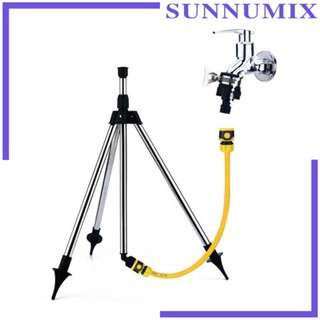 [Sunnimix] ขาตั้งกล้องสปริงเกลอร์ แบบหมุนอัตโนมัติ สําหรับสวน