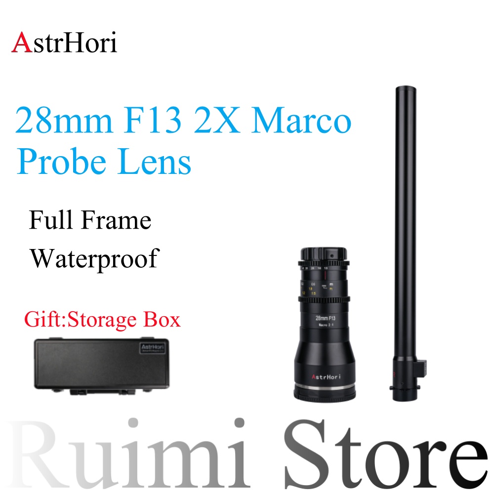 Astrhori 28 มม. F13 เลนส์มาโคร กันน้ํา 2X สําหรับ  E/ Z/ R/X/ PL Mount / EF / F /L Mount 28mm F13