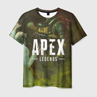 เสื้อยืด พิมพ์ลาย "APEX Legends" 3 มิติ สําหรับผู้ชาย