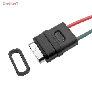 [EruditerT] ใหม่ ซ็อกเก็ตเชื่อมต่อสายชาร์จ USB Type C ตัวเมีย กันน้ํา 2P ชาร์จเร็ว Type-C ตัวเมีย 2 ชิ้น