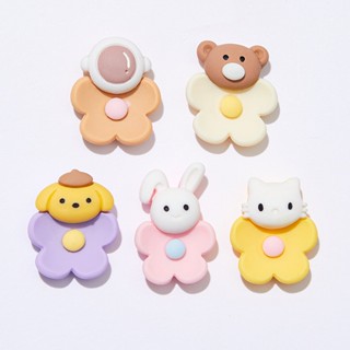 [3#] ดอกไม้ Sanrio การ์ตูนเรซิ่น เครื่องประดับ อุปกรณ์เสริม diy กาวครีม เคสโทรศัพท์ กิ๊บติดผม แฮนด์เมด วัสดุรูรองเท้า หัวเข็มขัด อุปกรณ์เสริม FN