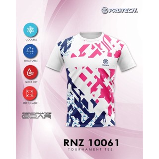 พร้อมส่ง PROTECH เสื้อยืดลําลอง แขนสั้น พิมพ์ลาย RNZ 10061
