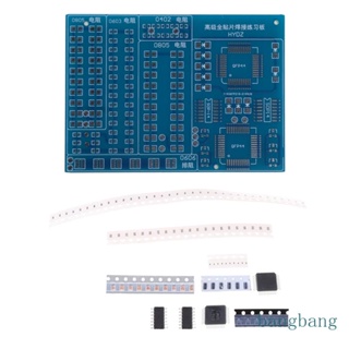 Bang SMT ชุดแผ่นบอร์ดไดโอด SMD DIY สําหรับฝึกบัดกรี