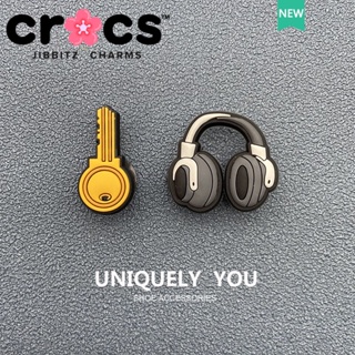 Jibbitz crocs charms หัวเข็มขัดรองเท้า อุปกรณ์เสริมรองเท้า หูฟัง กุญแจ DIY สร้างสรรค์ หัวเข็มขัดตกแต่ง