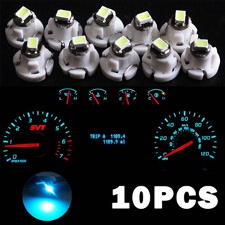 ⚡READYSTOCK⚡Bulbs Dash Flat Top Ice Blue Instrument Kit LED 10mm 10x 12-14VDC Repalce