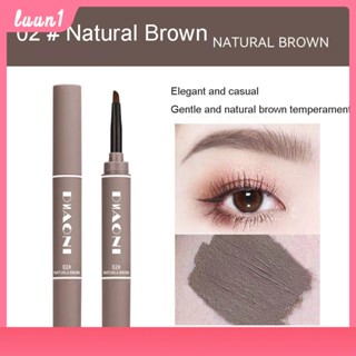 Diaoni Eyebrow Cream ดินสอเขียนคิ้ว แบบครีม 3 สี กันน้ํา ติดทนนาน พร้อมแปรงแต่งหน้า กันน้ำ, กันเหงื่อ cod