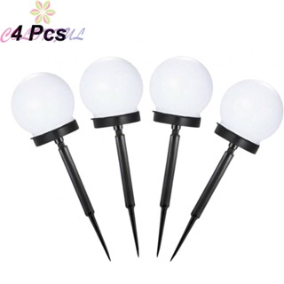 【COLORFUL】Ball LED Warm White/ Cool White Ground Lights Round Ball Security Lamp