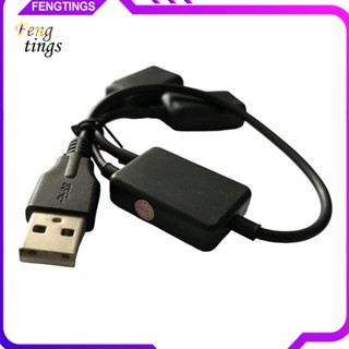 [Ft] 2 in 1 สายต่อขยาย USB สําหรับคอมพิวเตอร์ 1 ตัวผู้ เป็น 2 ตัวเมีย