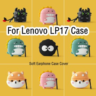 【คุณภาพสูง】เคสหูฟัง แบบนิ่ม ลายการ์ตูนอนิเมะ สําหรับ Thinkplus Lenovo LP17 Lenovo LP17