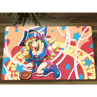 Yugioh แผ่นรองคลาน ลาย Dark Magician Girl TCG CCG สําหรับเล่นเกม #788 แผ่นรองเมาส์