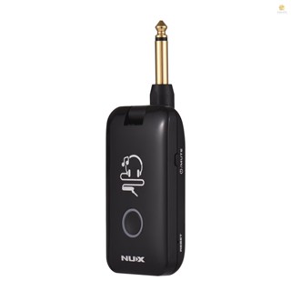 Nux Mighty Plug MP-2 เครื่องขยายเสียงกีตาร์ไฟฟ้า และเบส พร้อมโมเดล BT 13 แอมป์ ตอบสนองแรงกระตุ้น 20 เอฟเฟค 19 ชิ้น