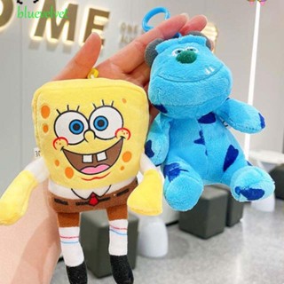 BLUEVELVET พวงกุญแจตุ๊กตา รูปการ์ตูน Spongebob เหมาะกับของขวัญวันแต่งงาน ของเล่นสําหรับเด็ก