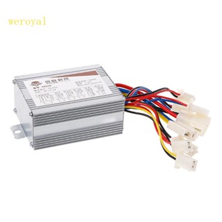 Weroyal แปรงควบคุมความเร็วมอเตอร์ DC 24V 500W 30A สําหรับสกูตเตอร์ไฟฟ้า