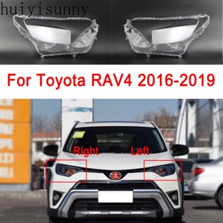 Hys ฝาครอบไฟหน้ารถยนต์ แบบใส สําหรับ Toyota RAV4 2016-2019