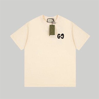 G88- เสื้อยืดแขนสั้น ปักลาย คุณภาพสูง แฟชั่น Yq5W