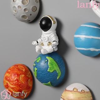 LANFY สติกเกอร์แม่เหล็กติดตู้เย็น รูปดาวเคราะห์ ปรอท จักรวาล สําหรับตกแต่งบ้าน