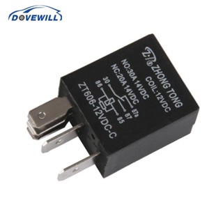 [Dovewill] รีเลย์ยานพาหนะ 12V 20A 30A SPDT 5Pin และซ็อกเก็ต 5 สาย