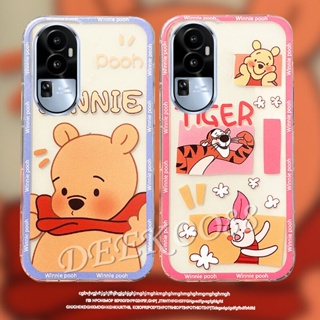 ใหม่ เคสโทรศัพท์มือถือ TPU นิ่ม กันกระแทก ลายการ์ตูนหมีน่ารัก สําหรับ OPPO Reno10 Pro+ Pro Plus 5G Reno 10 Reno10Pro+ 2023 Reno 10 Reno10Pro+